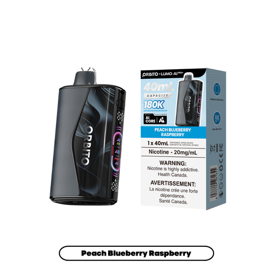 ORBITO LUMO AI PRO+ 180K | PEACH BLUEBERRY RASPBERRY