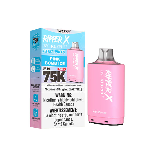 PINK BOMB ICE BY RIPPER X 75K POD