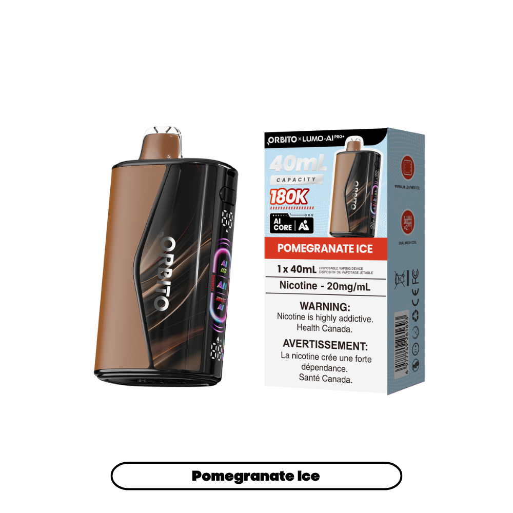 ORBITO LUMO AI PRO+ 180K | POMEGRANATE ICE