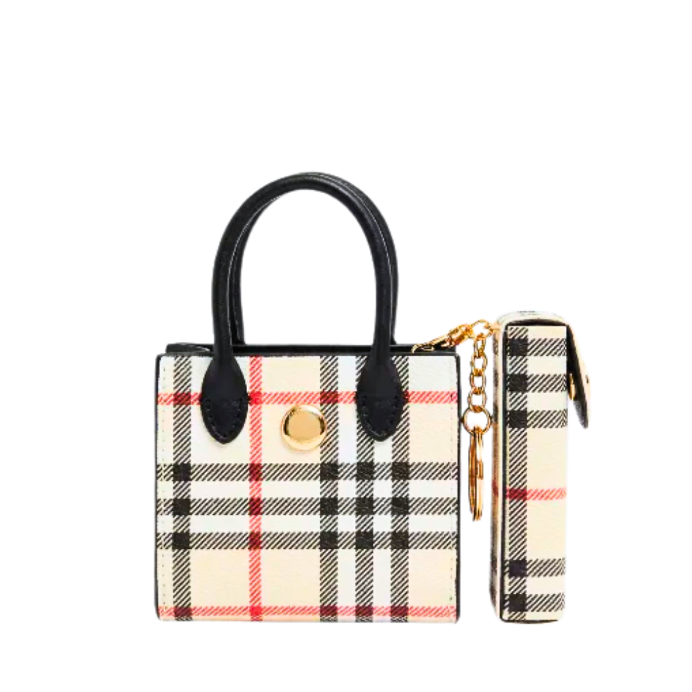 SMYLE LABS BEAUTY PLAID PURSEJAMIN  510 CART BATTERY