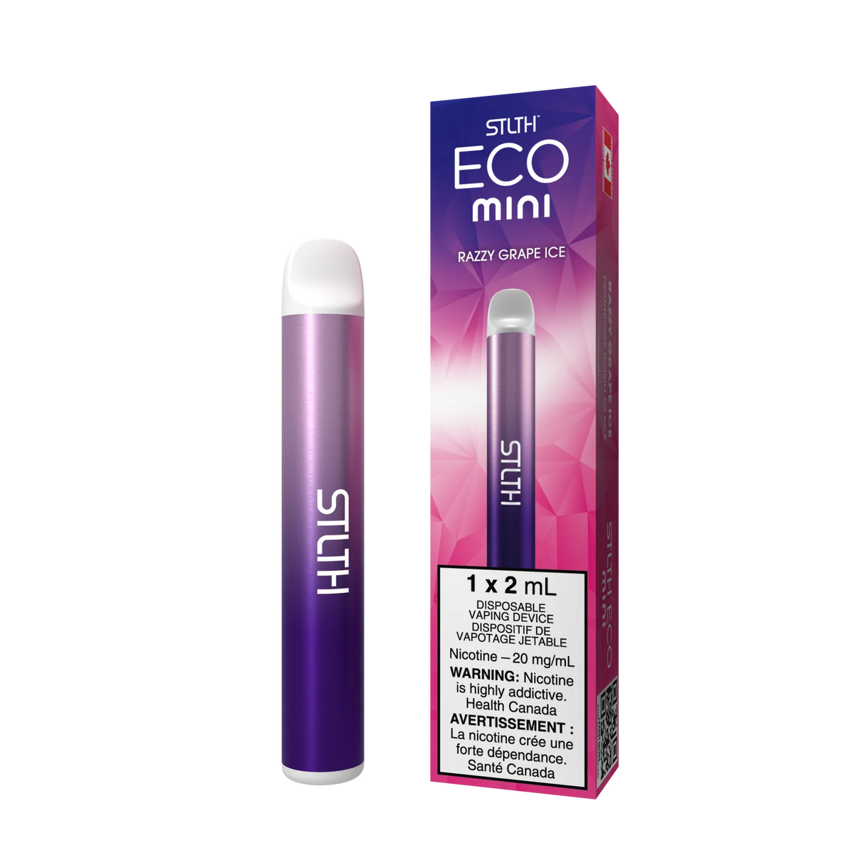 RAZZY GRAPE ICE STLTH ECO MINI