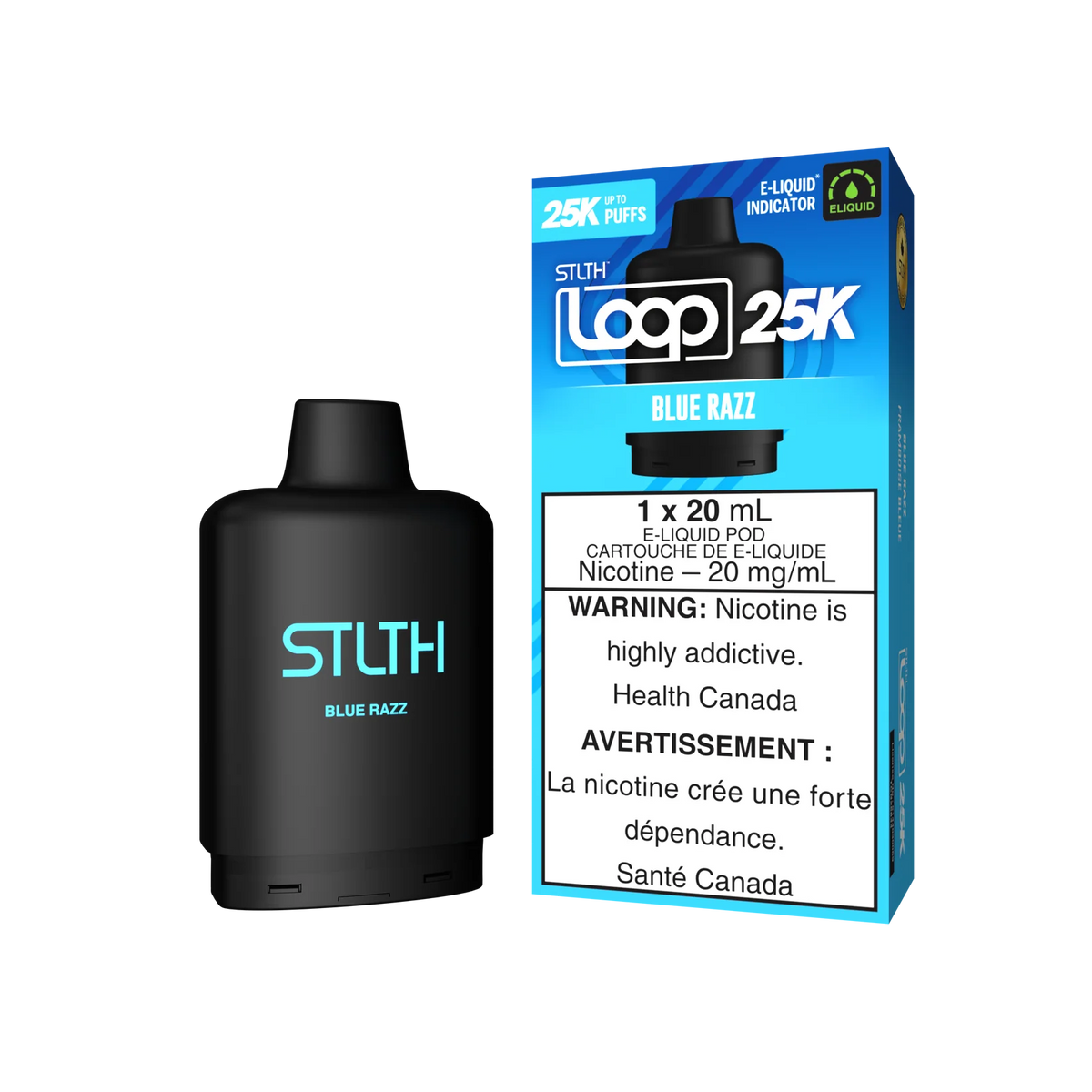 BLUE RAZZ STLTH LOOP 25K