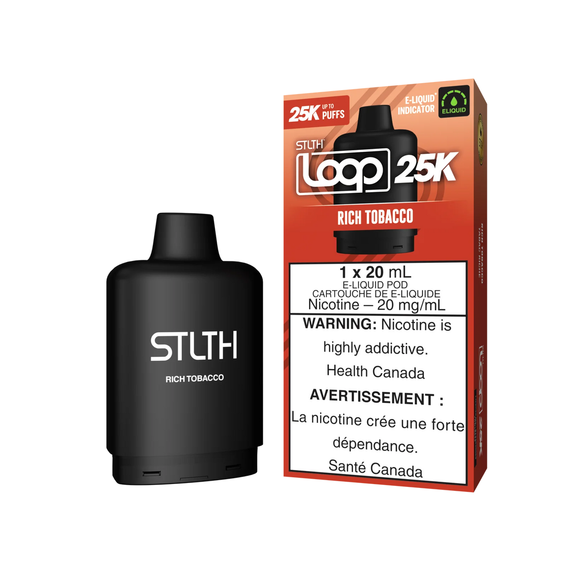 RICH TOBACCO STLTH LOOP 25K