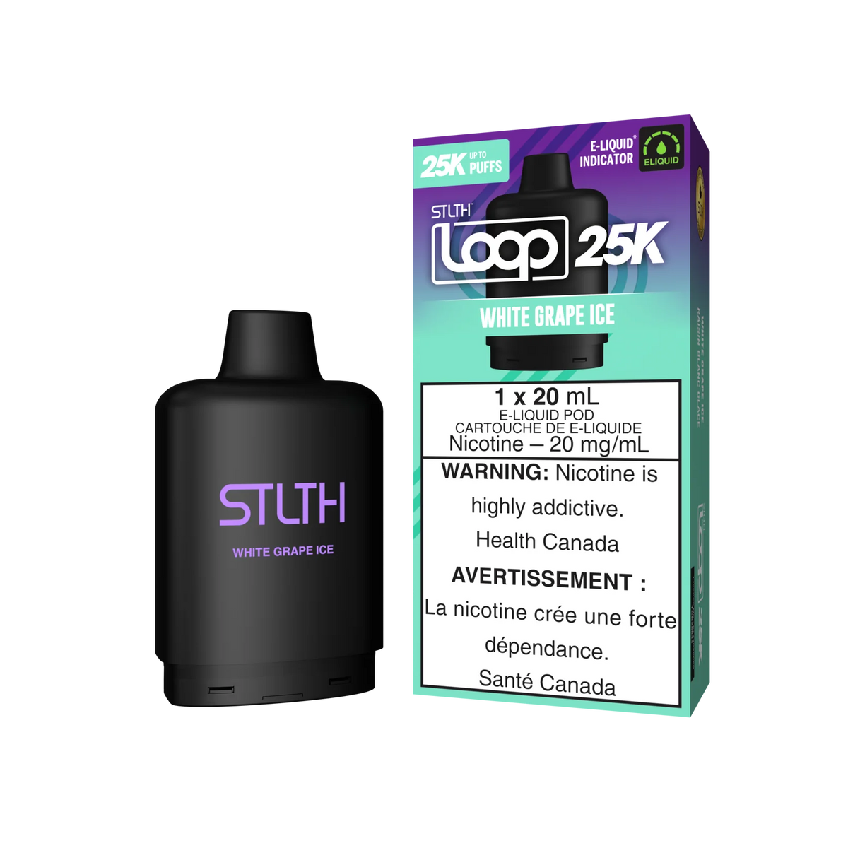 WHITE GRAPE ICE STLTH LOOP 25K