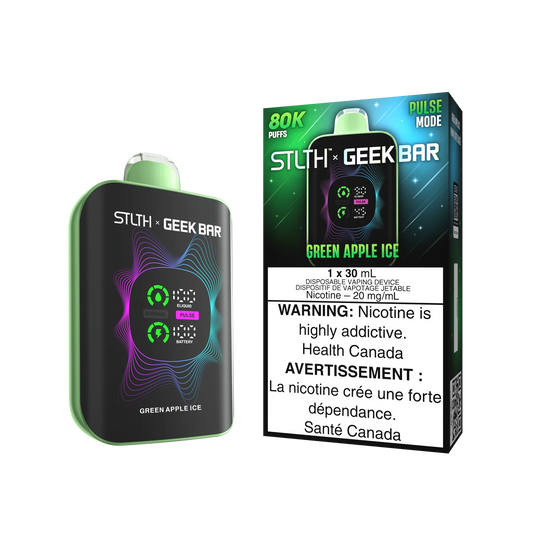 GREEN APPLE ICE STLTH X GEEKBAR