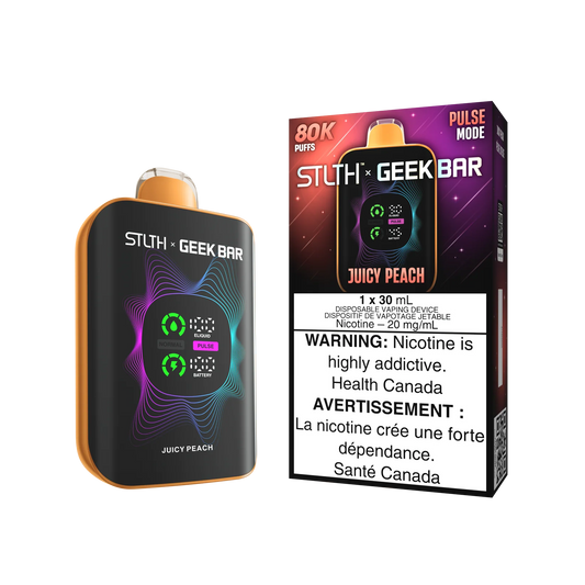 JUICY PEACH STLTH X GEEKBAR