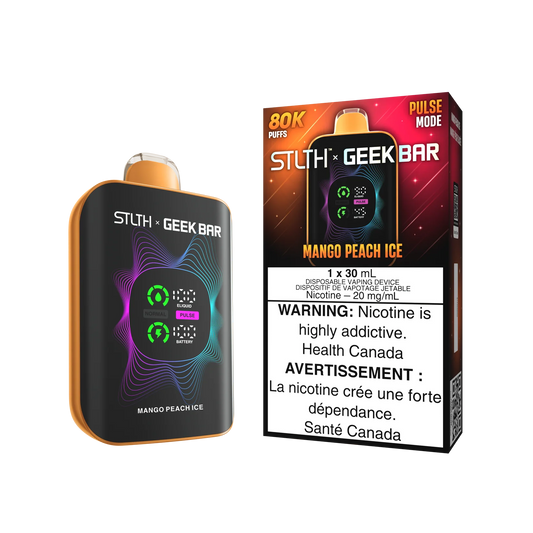 MANGO PEACH ICE STLTH X GEEKBAR