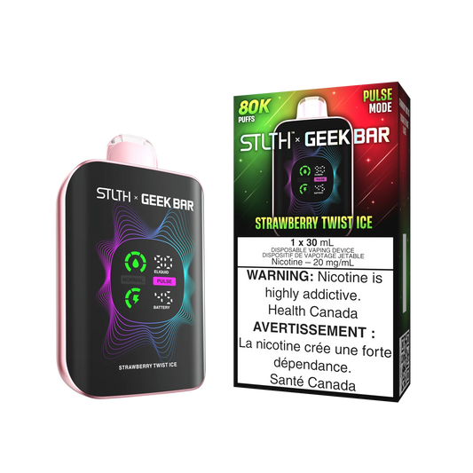 STRAWBERRY TWIST ICE STLTH X GEEKBAR