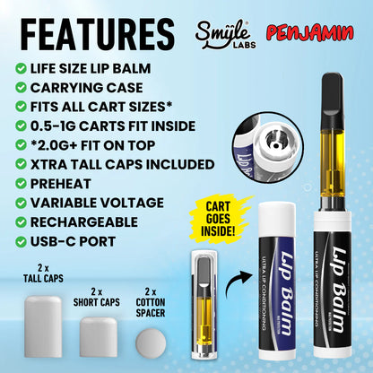 Smyle Labs Lip Balm 510 Cart Battery