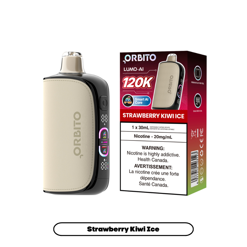 STRAWBERRY KIWI ICE ORBITO LUMO AI 120K