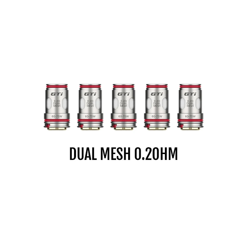 VAPORESSO GTI DUAL MESHED REPLACEMENT COIL (5 PACK)