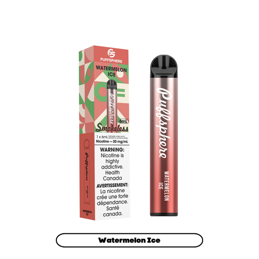 PUFFSPHERE SMOKELESS. WATERMELON ICE