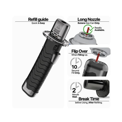 Yocan Red Katana Torch Silver