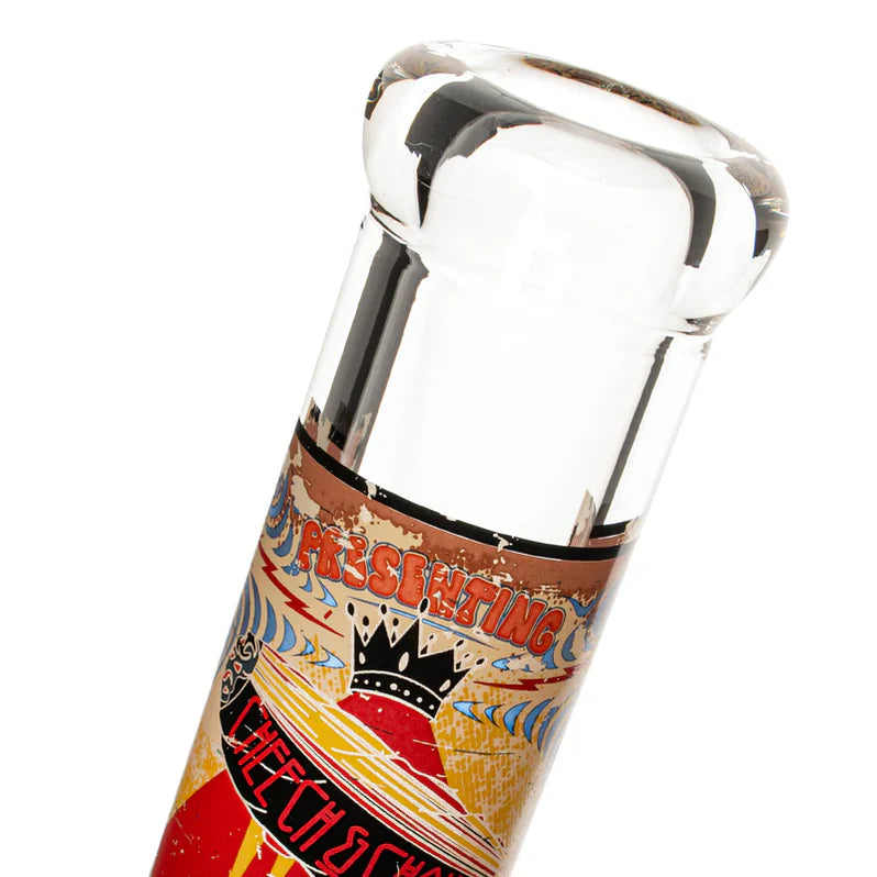 Cheech & Chong 15" 7mm Thick 420 Mint Meld Bong