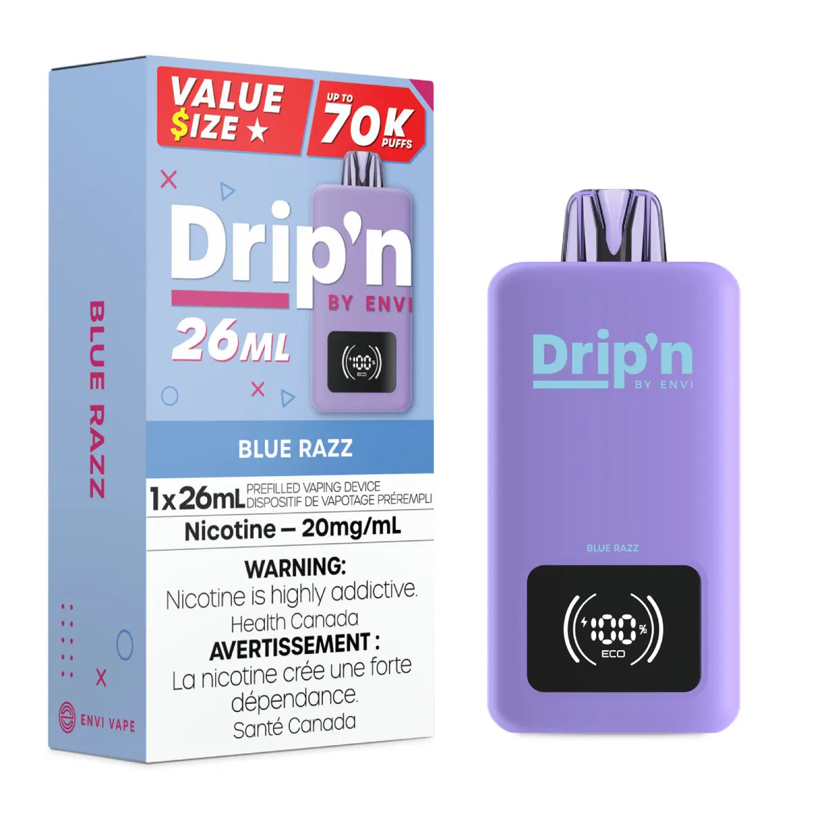 DRIP'N 26ML | BLUE RAZZ