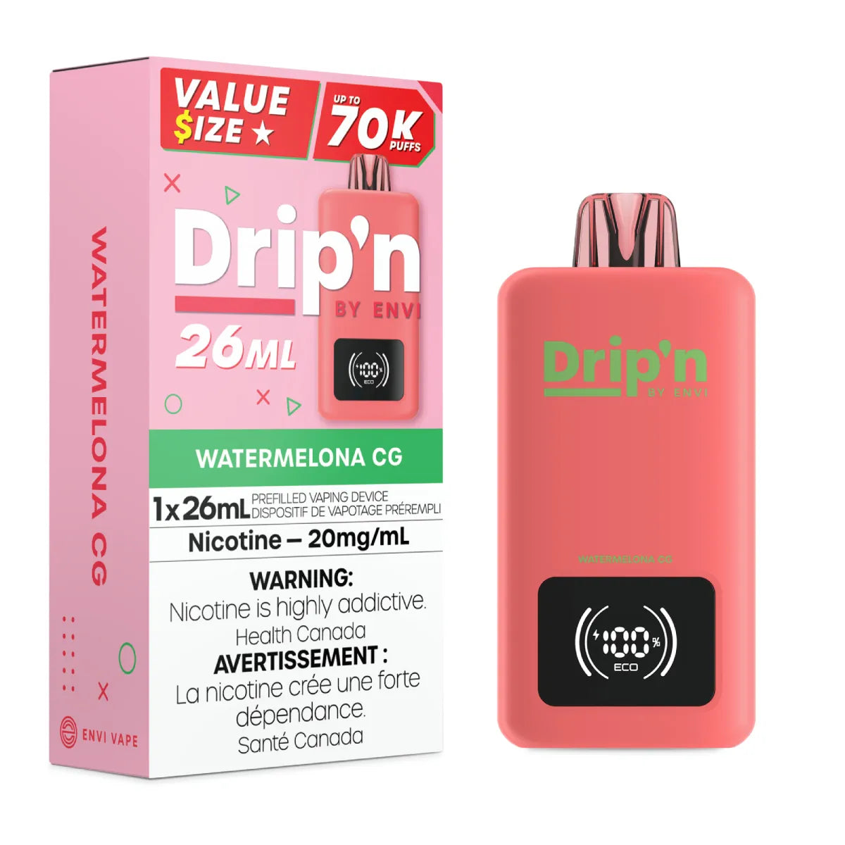 DRIP'N 26ML | WATERMELONA CG