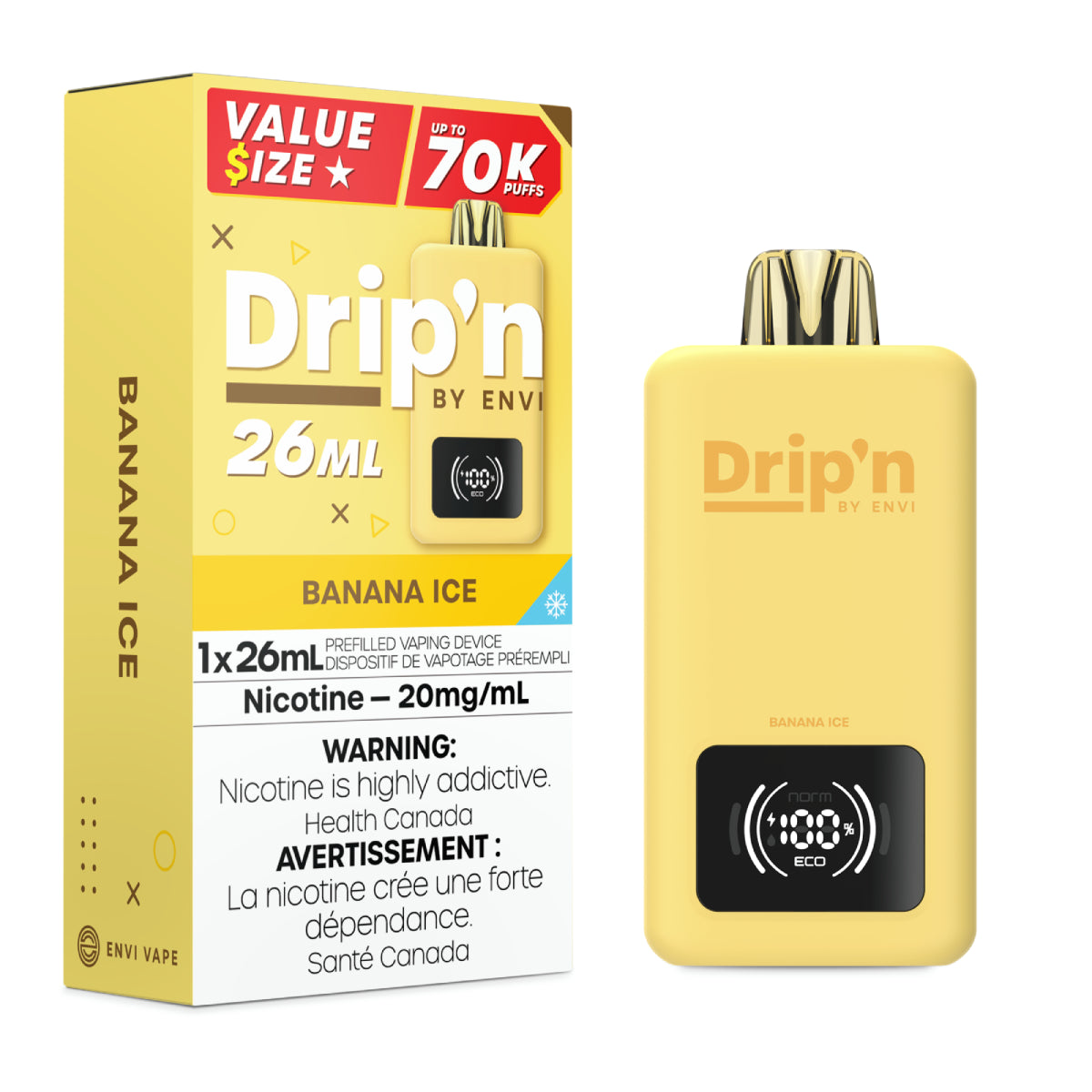 DRIP'N 26ML | BANANA ICE
