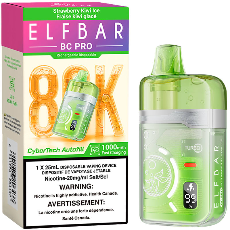STRAWBERRY KIWI ICE ELFBAR BC PRO 80K