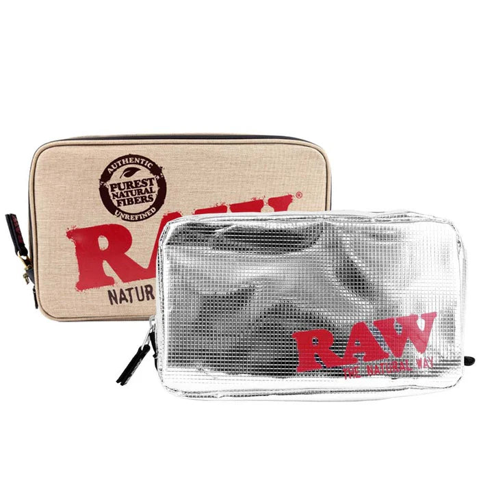 Raw Smell Proof Smokers Pouch