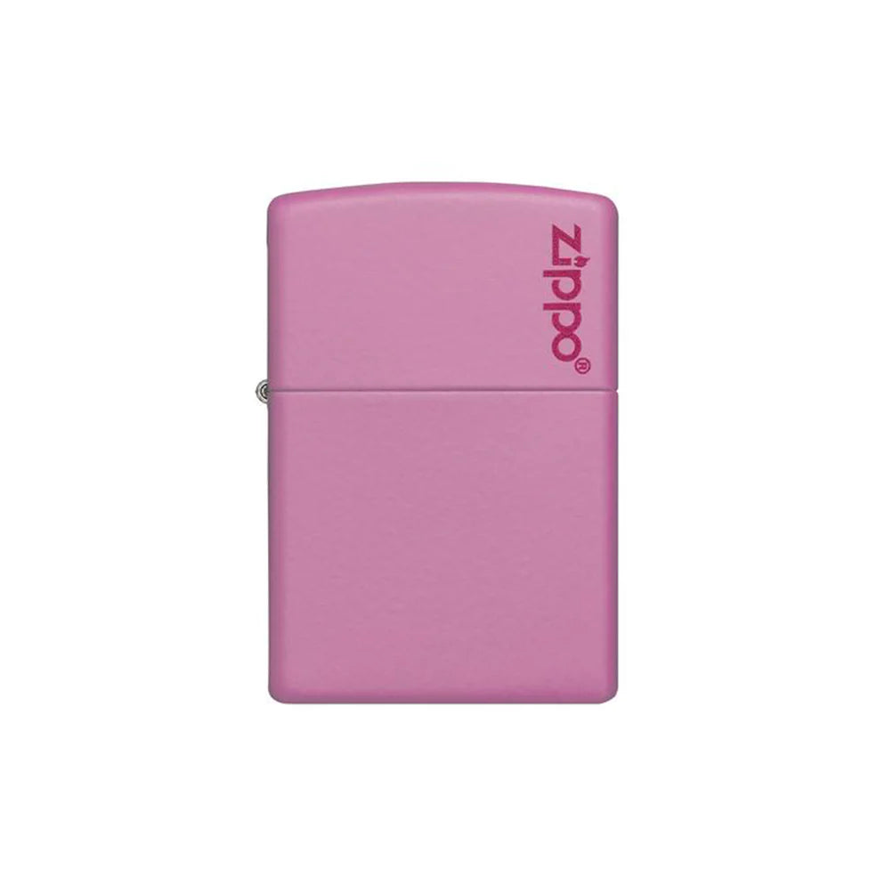 Zippo Pink Matte with Zippo logo