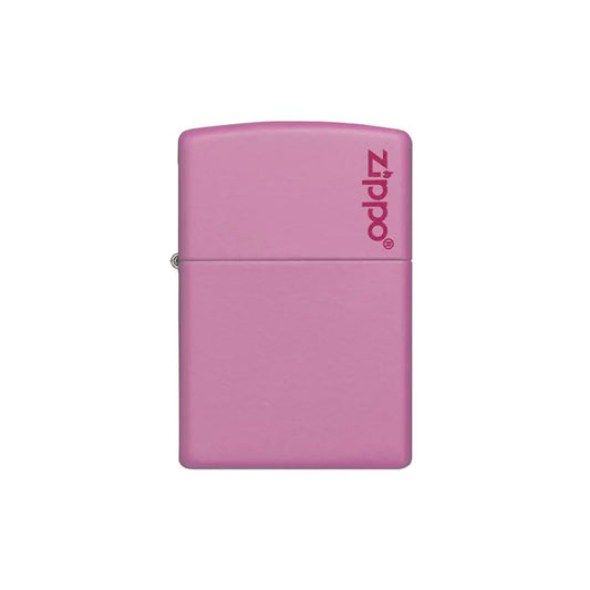 Zippo Pink Matte with Zippo logo