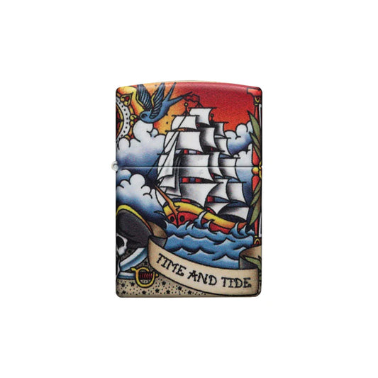 Zippo Nautical Tattoo Design